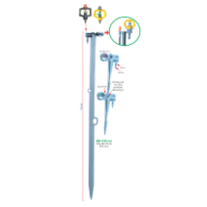 Cây Cắm 55cm Nối 6-10 Ly PP
