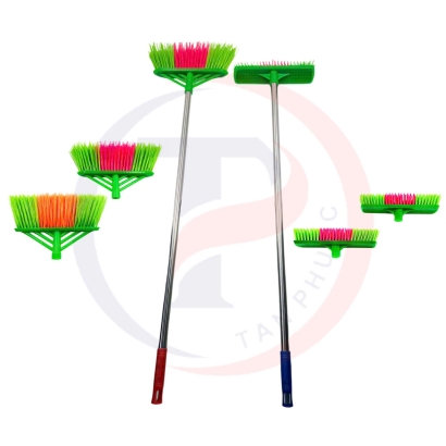 Chổi Quét Nhà Xương Cá (Cán Inox)