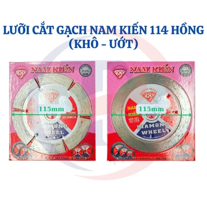 Lưỡi Cắt Gạch Nam Kiến 114 Hồng